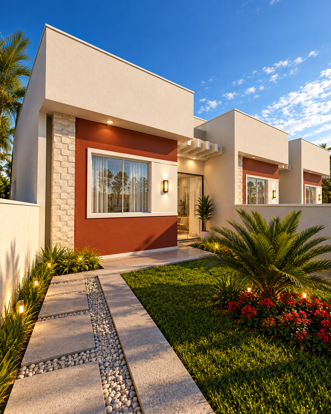 Fachada do empreendimento Residencial Rouge Ville
