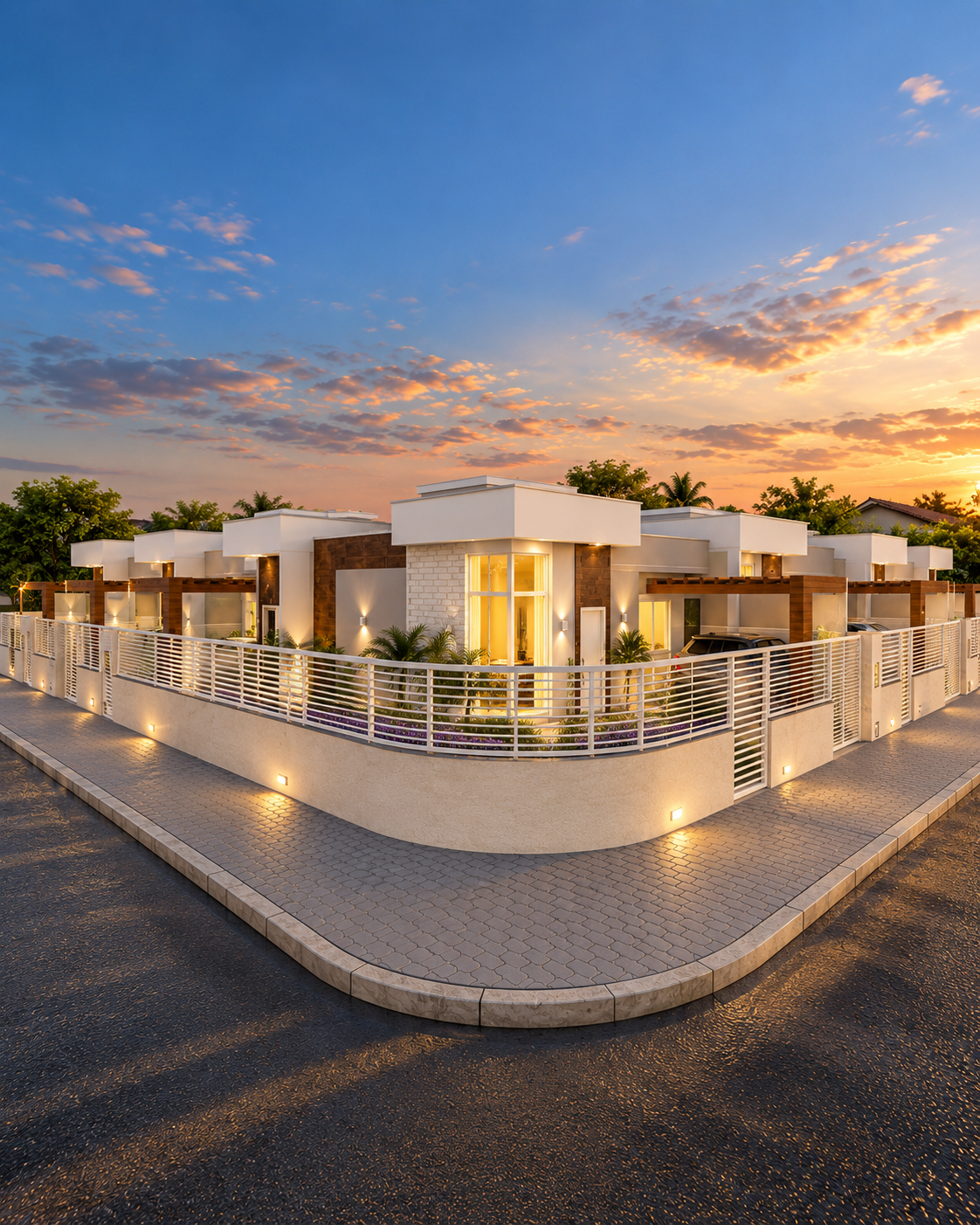 Fachada do empreendimento Residencial Valle del Paradiso