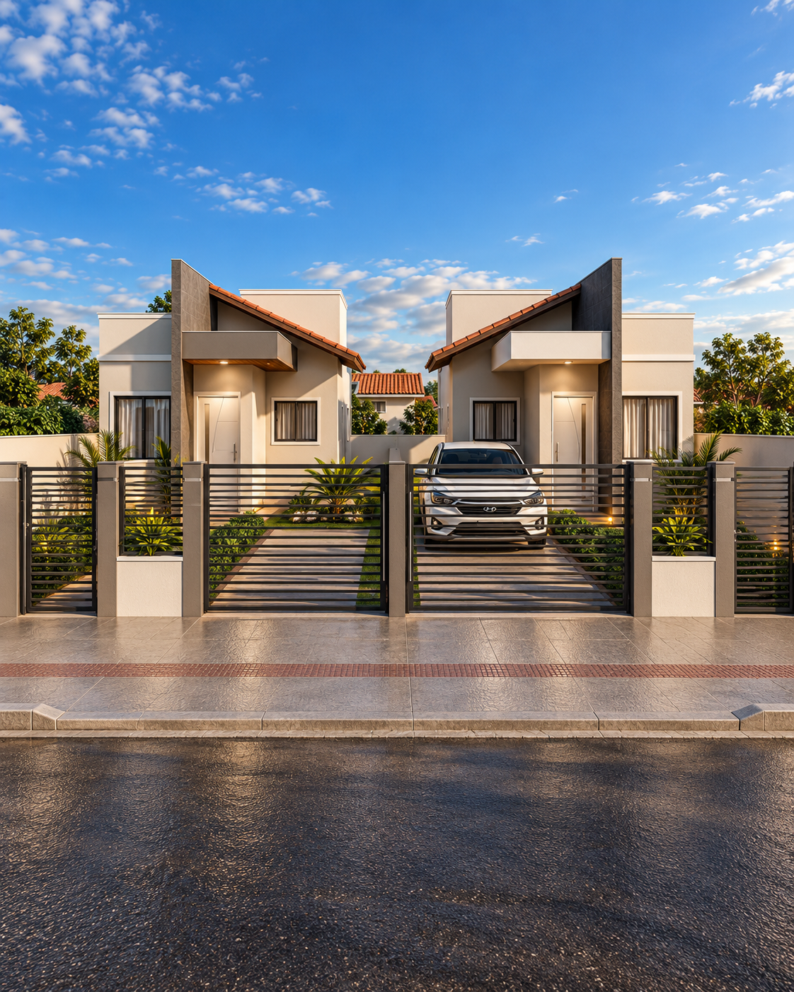 Fachada do empreendimento Residencial Cíntia
