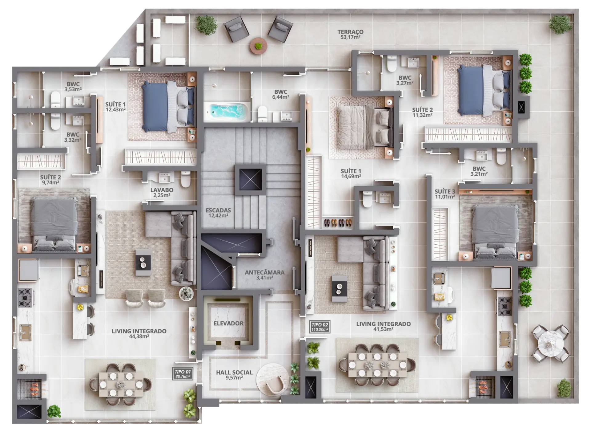 Planta Pavimento 6 1